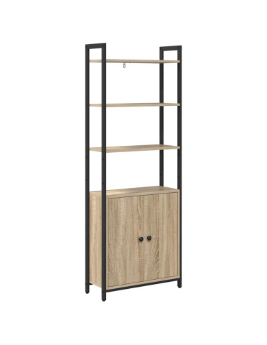 Armadio per Libri Rovere Sonoma 60 x 24 x 161 cm