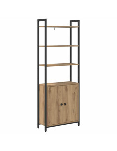 Armadio per Libri Rovere artigianale 60 x 24 x 161 cm 2