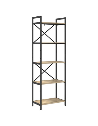 Libreria Rovere Sonoma 56 x 34 x 171 cm Legno multistrato