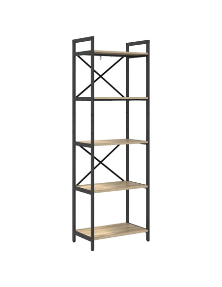 Libreria Rovere Sonoma 56 x 34 x 171 cm Legno multistrato