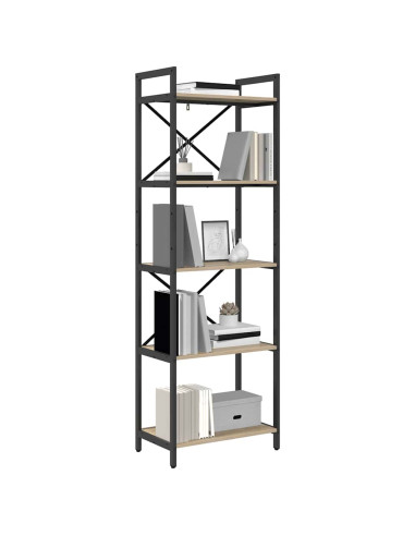 Libreria Rovere Sonoma 56 x 34 x 171 cm Legno multistrato