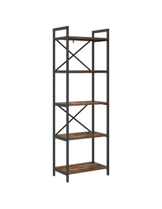 Libreria Rovere fumé 56 x 34 x 171 cm Legno multistrato 2