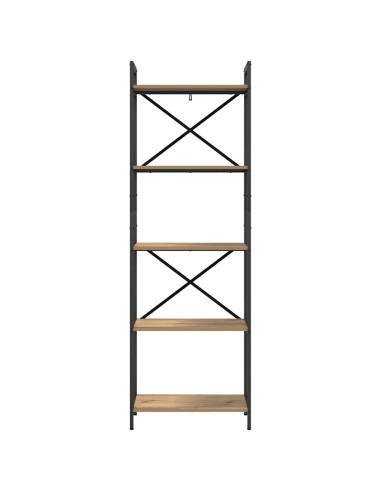 Libreria Rovere artigianale 56 x 34 x 171 cm Legno multistrato