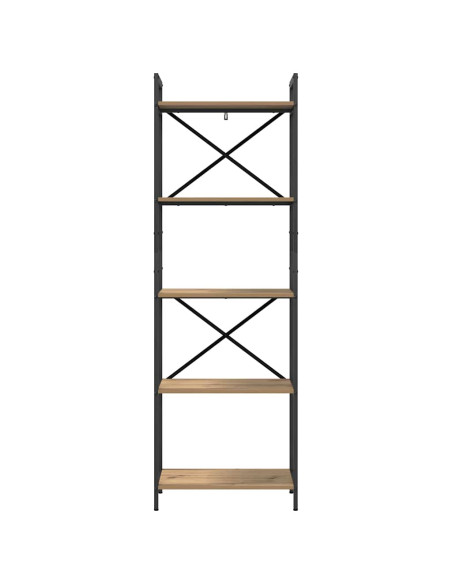 Libreria Rovere artigianale 56 x 34 x 171 cm Legno multistrato