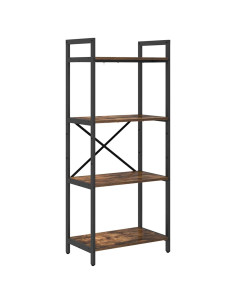 Libreria Rovere fumé 56 x 34 x 133,5 cm Legno multistrato 2