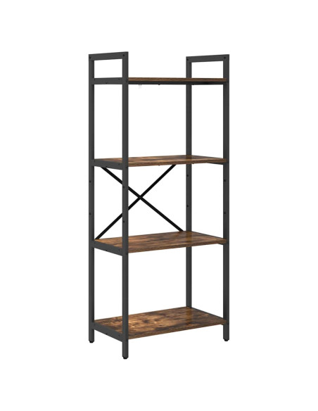 Libreria Rovere fumé 56 x 34 x 133,5 cm Legno multistrato