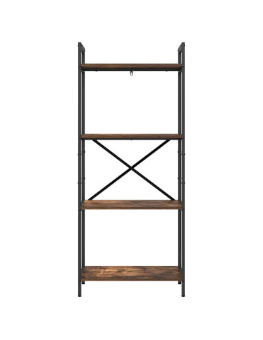 Libreria Rovere fumé 56 x 34 x 133,5 cm Legno multistrato