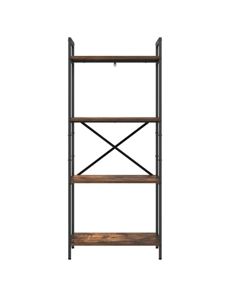 Libreria Rovere fumé 56 x 34 x 133,5 cm Legno multistrato