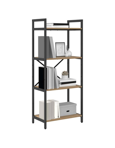 Libreria Rovere artigianale 56 x 34 x 133,5 cm