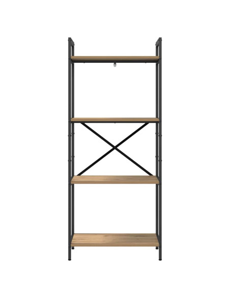Libreria Rovere artigianale 56 x 34 x 133,5 cm
