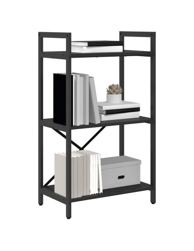 Libreria Rovere Nero 56 x 34 x 96 cm Legno multistrato