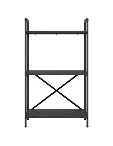 Libreria Rovere Nero 56 x 34 x 96 cm Legno multistrato