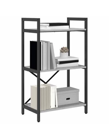 Libreria Grigio Sonoma 56 x 34 x 96 cm Legno multistrato