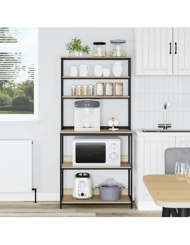 Mensola da cucina Rovere Sonoma 80 x 40 x 168 cm