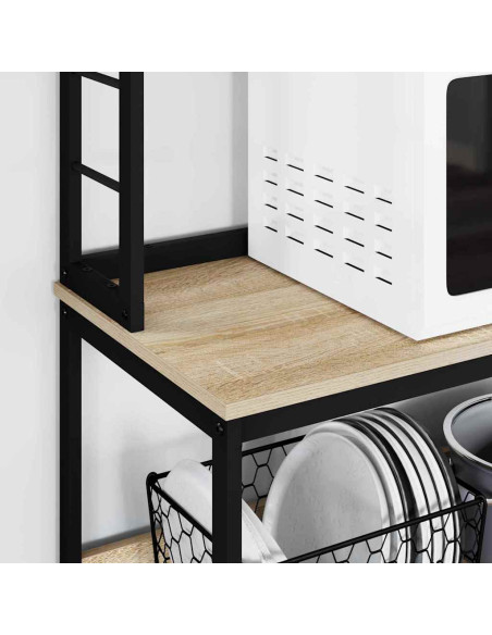 Mensola da cucina Rovere Sonoma 80 x 40 x 168 cm
