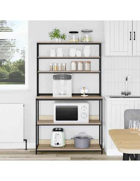 Mensola da cucina Rovere Sonoma 100 x 40 x 168 cm