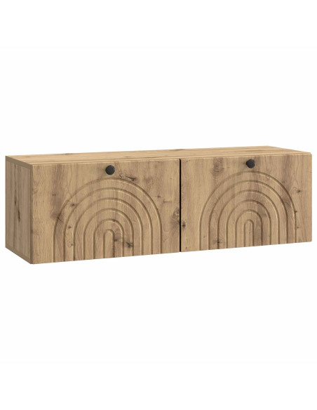 Mobile Porta TV da Muro Rovere Artigianale 98 x 31 x 30 cm