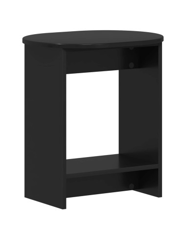 Tavolo laterale Nero 50 x 39,5 x 55 cm Legno ingegnerizzato