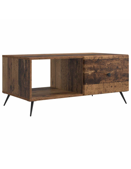Tavolino da salotto Legno antico 90 x 50 x 40 cm