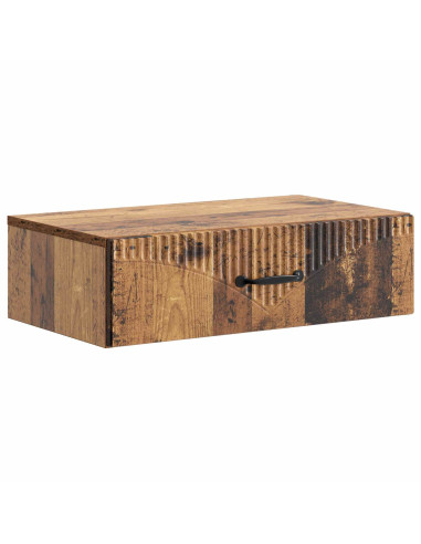 Tavolino da Parete Laterale Legno antico 59 x 34,5 x 17 cm