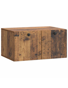 Mobile Porta TV da Muro Legno antico 59,5 x 41 x 30 cm