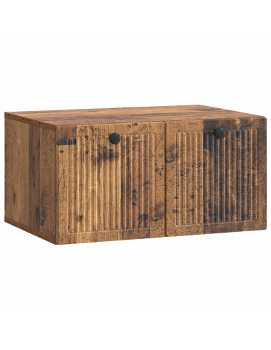 Mobile Porta TV da Muro Legno antico 59,5 x 41 x 30 cm