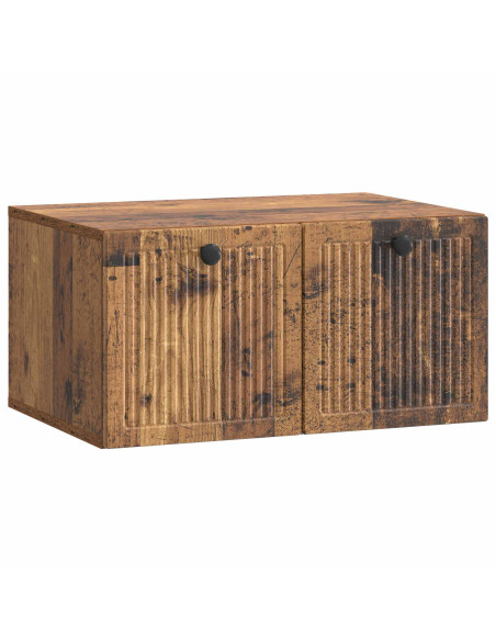 Mobile Porta TV da Muro Legno antico 59,5 x 41 x 30 cm