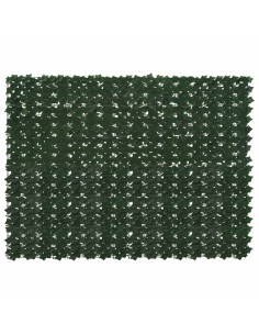 Schermo per balcone con foglie Verde Scuro 200 x 150 cm