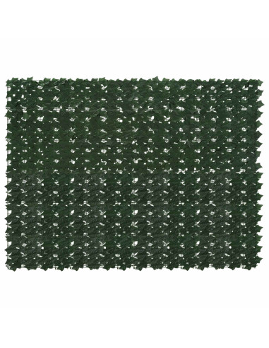 Schermo per balcone con foglie Verde Scuro 200 x 150 cm