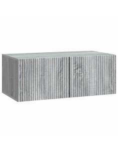 Mobile Porta TV da Muro Grigio Sonoma 78,5 x 41 x 30 cm