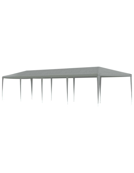 Tenda Party Grigio chiaro 1200 x 300 x 255 cm PE e Acciaio