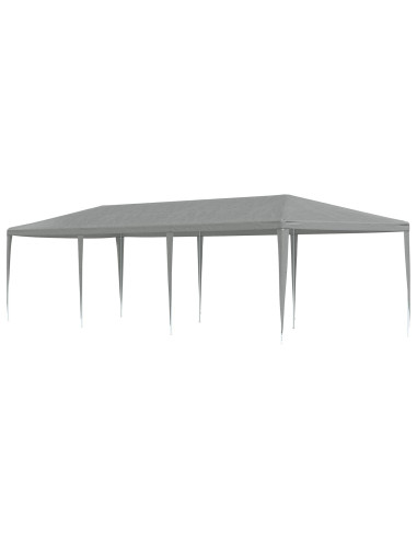Tenda Party Grigio chiaro 900 x 300 x 255 cm PE e Acciaio