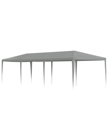 Tenda Party Grigio chiaro 900 x 300 x 255 cm PE e Acciaio