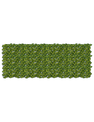 Schermo per balcone con foglie Verde e Giallo 200 x 75 cm