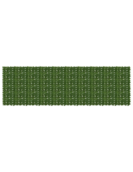 Schermo per balcone con foglie Verde 500 x 150 cm
