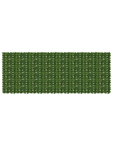 Schermo per balcone con foglie Verde 400 x 150 cm