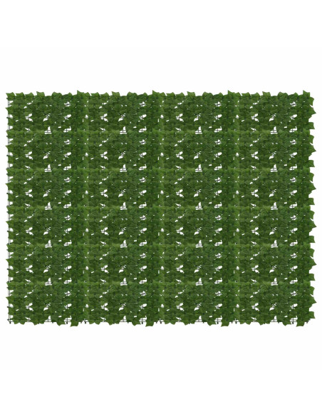 Schermo per balcone con foglie Verde 200 x 150 cm