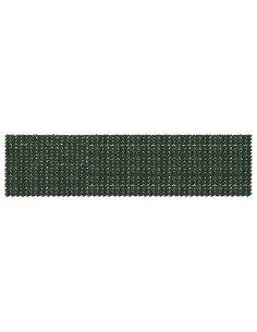 Schermo per balcone con foglie Verde Scuro 600 x 150 cm