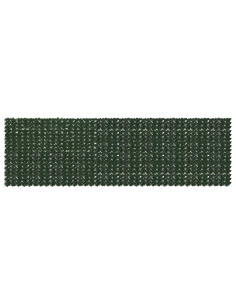 Schermo per balcone con foglie Verde Scuro 500 x 150 cm