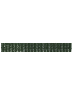 Schermo per balcone con foglie Verde Scuro 600 x 75 cm