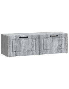 Mobile Porta TV da Muro Grigio Sonoma 98 x 31 x 30 cm