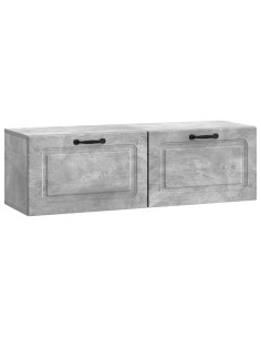 Mobile Porta TV da Muro Grigio Cemento 98 x 31 x 30 cm