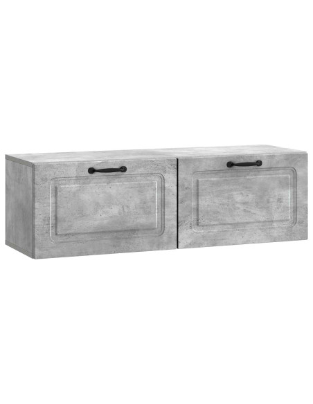 Mobile Porta TV da Muro Grigio Cemento 98 x 31 x 30 cm