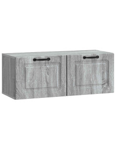 Mobile Porta TV da Muro Grigio Sonoma 78,5 x 31 x 30 cm