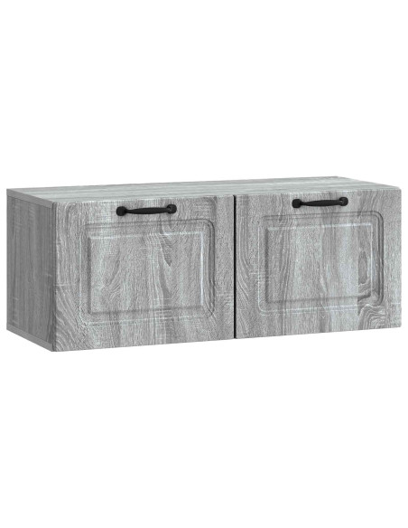 Mobile Porta TV da Muro Grigio Sonoma 78,5 x 31 x 30 cm