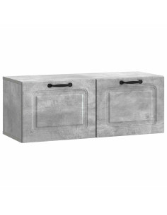 Mobile Porta TV da Muro Grigio Cemento 78,5 x 31 x 30 cm