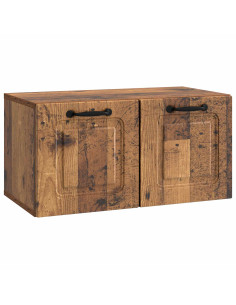 Mobile Porta TV da Muro Legno antico 59,5 x 31 x 30 cm