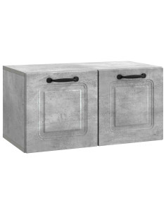 Mobile Porta TV da Muro Grigio Cemento 59,5 x 31 x 30 cm