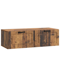 Mobile Porta TV da Muro Legno antico 98 x 41 x 30 cm