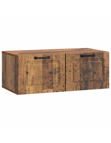 Mobile Porta TV da Muro Legno antico 78,5 x 41 x 30 cm